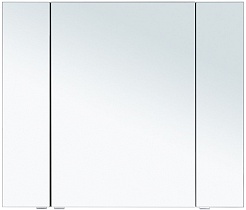 Aquanet Зеркальный шкаф Алвита New 90 антрацит матовый – фотография-2